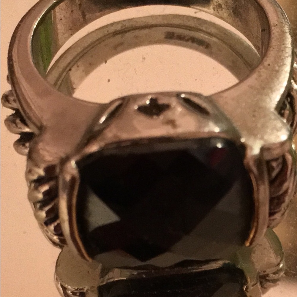 Solid 18k White Gold Tourmaline Brilliant cut